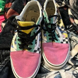 Vans Multicolor Checkered Sneakers